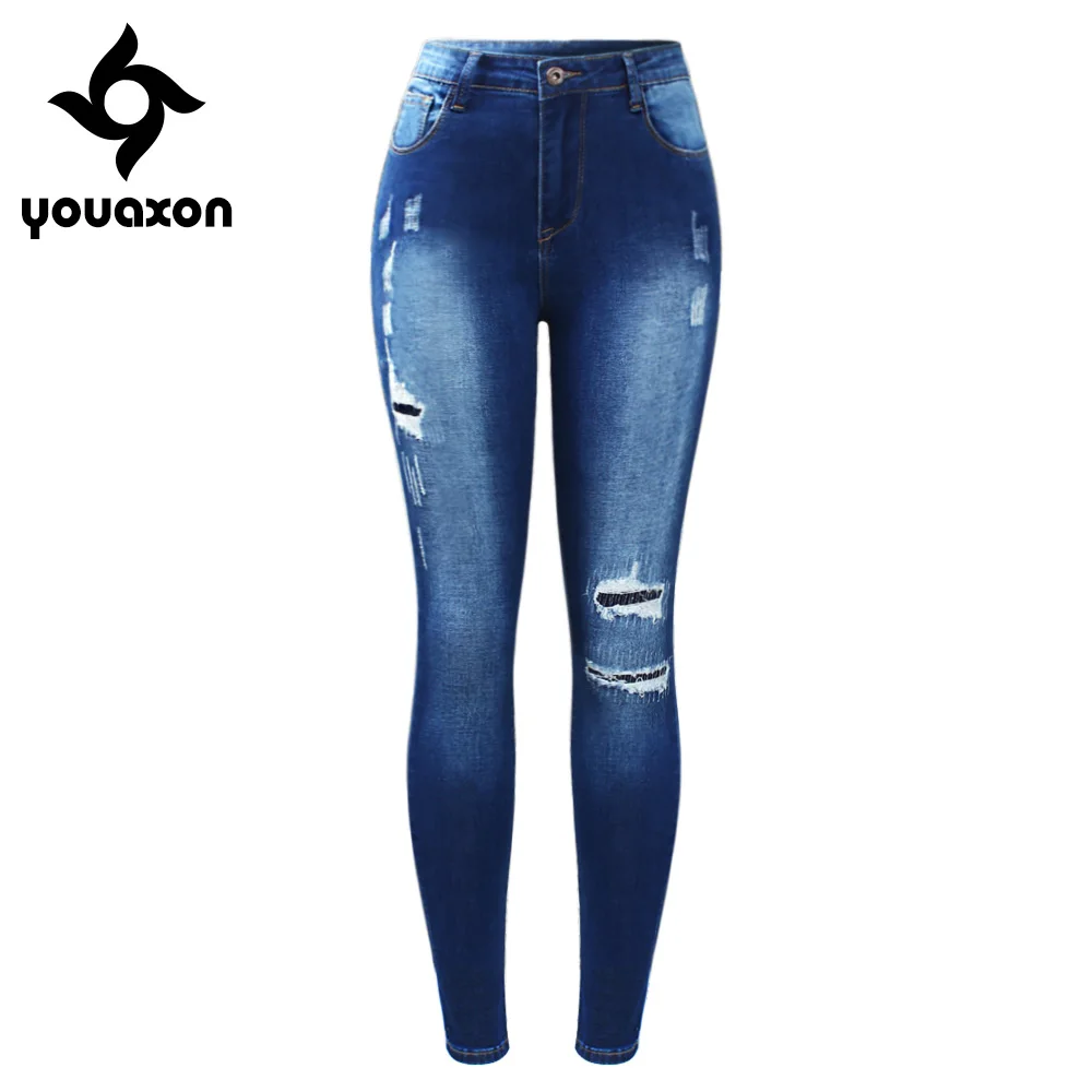 2171 Youaxon New Classic Patchwork Extended Jeans Woman Stretchy Ripped Denim Pants Trousers For Women Pencil Skinny Jeans
2171 Youaxon New Classic Patchwork Extended Jeans Woman Stretchy Ripped Denim Pants Trousers For Women Pencil Skinny Jeans