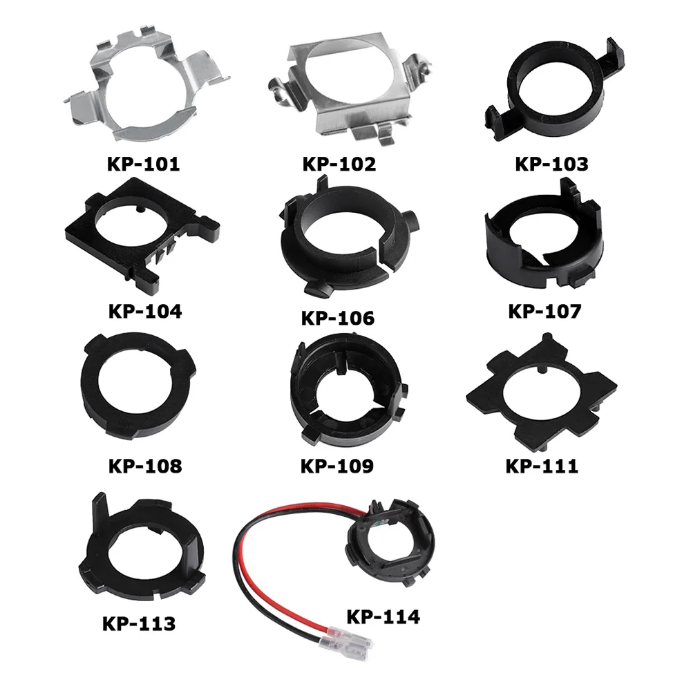 ASLENT 2 шт. H7 H1 светодиодный адаптер для автомобильных фар лампа база держатель Разъем для Benz BMW Audi авто фары крепление подставка для Nissan VW
