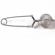 1 шт. свободная Весенняя ложка чайная сетка шарообразный прибор для заваривания чая Чайная ложка-фильтр Squeeze креативный ситечко металлическая ручка из нержавеющей стали ложка
