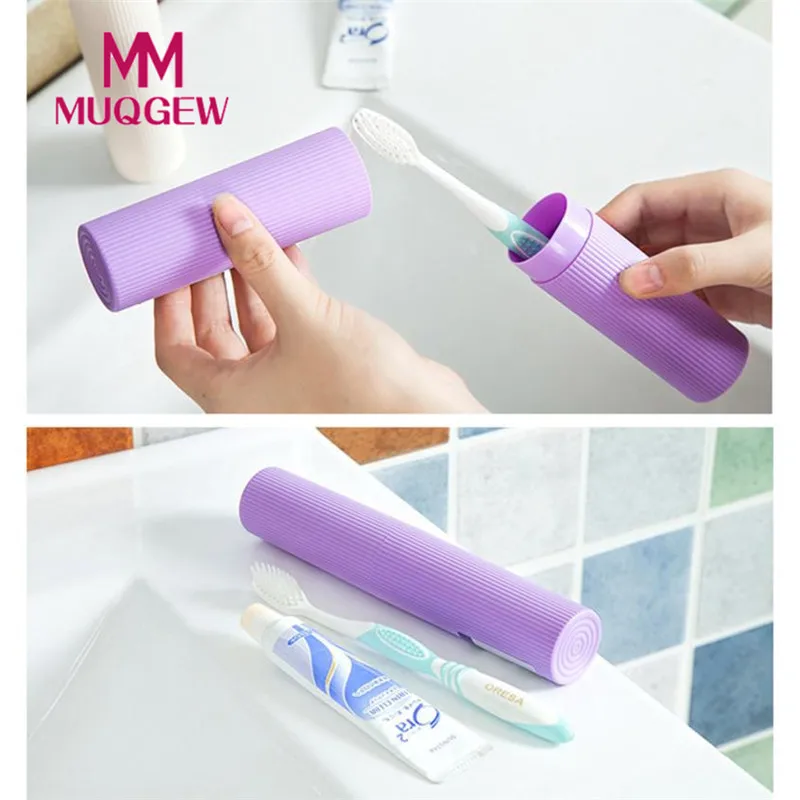 

Protable Outdoor Travel Toothbrush Storage Box Holder Tooth Mug Toothpaste Towel Cup Organizer Bat Storage Box