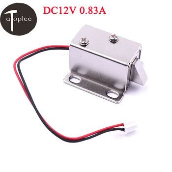 

DC12V 0.83A Electric Lock Assembly Solenoid Door Electronic Locks Controlled System Electromagnetic Lock 55*42*28mm