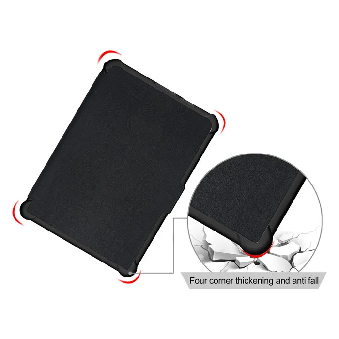 50Pcs PU Leather Cover Case for Kobo Clara HD 6 6" inch Ebook Reader+ Screen Film