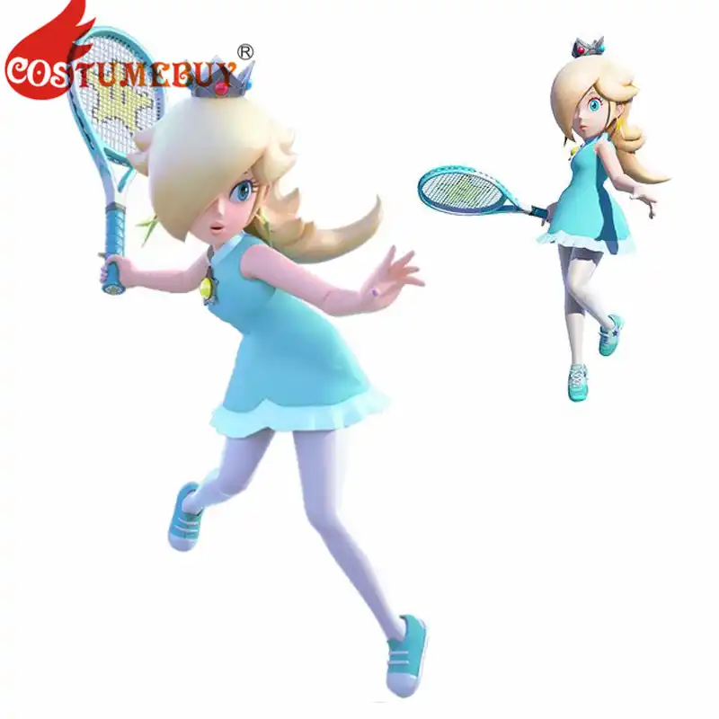 Costumebuy Super Mario Tennis Princess Rosalina Cosplay