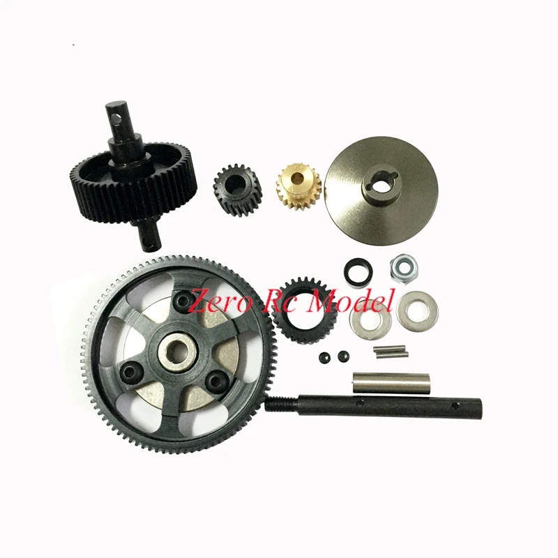 HD Steel Drive Transmission Straight Gears Set For RC 1/10 Axial Locked