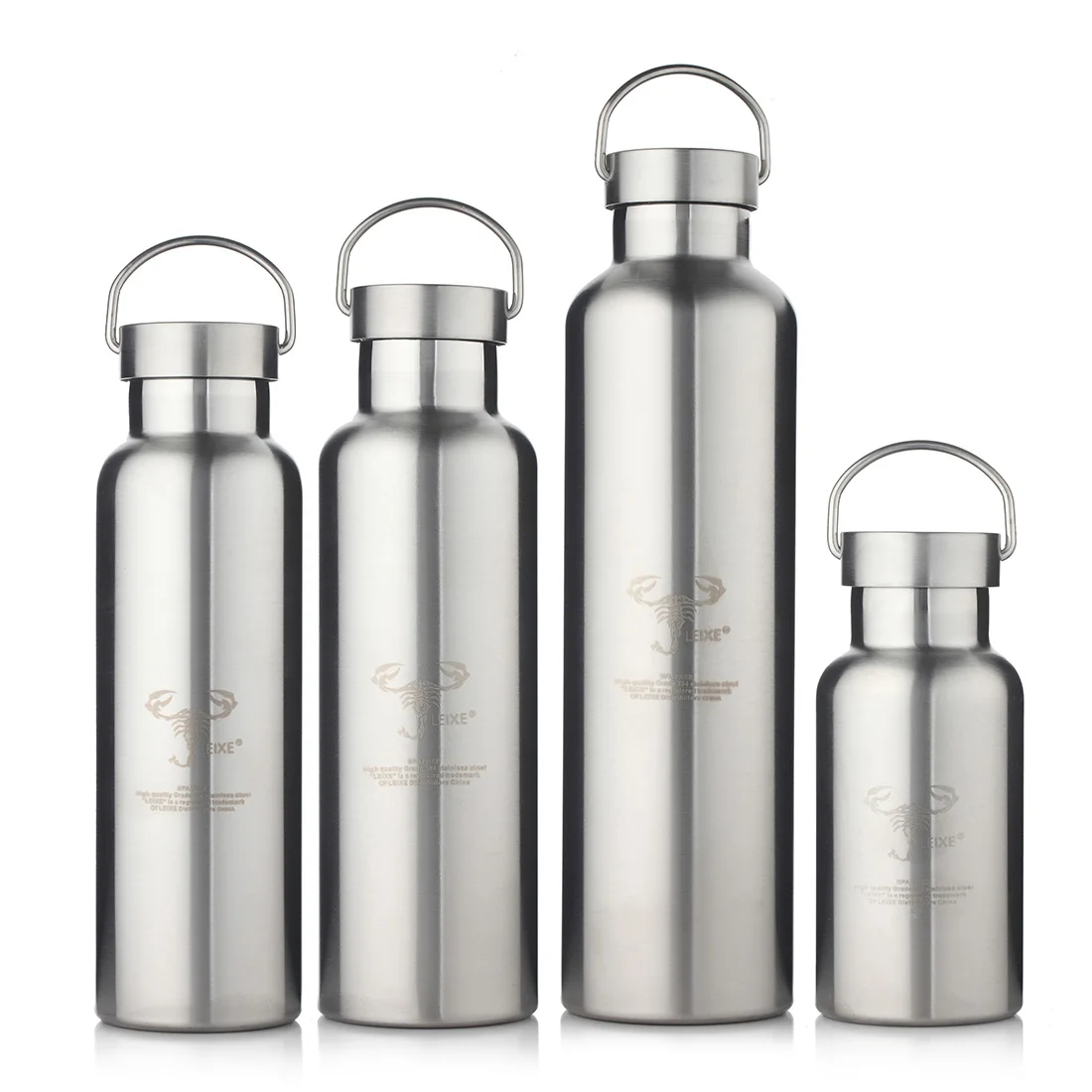 Outdoor Water Bottle Stainless Steel Kettle Double Layer Vacuum Thermal