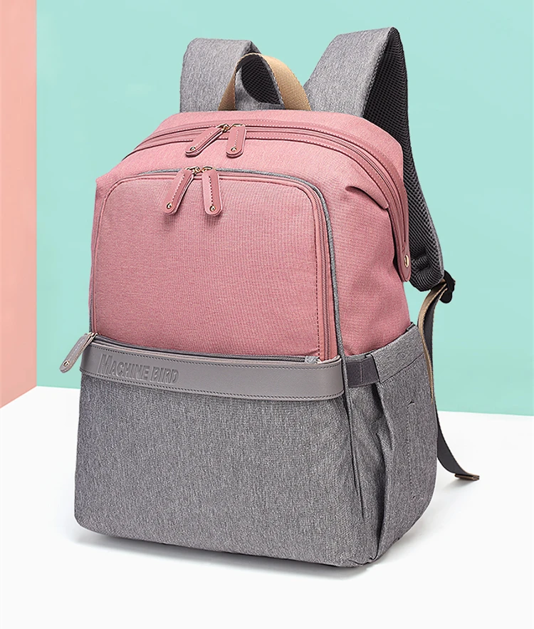 New Mummy Diaper Bag Usb Large Capacity Maternity Backpack Waterproof Travel Baby Stroller Bag For Mom Multifunctional Nappy Bag (2)