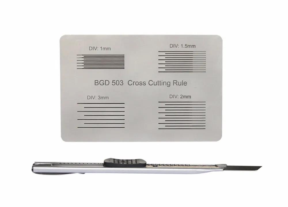 Cross Cutting Rule cross cut guide Adhesion Tester meter