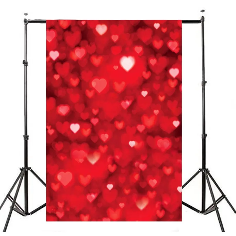 5X7 FT waterproof Valentine s day roses love Photography Backdrop Studio Photo Props Photographic Background cloth