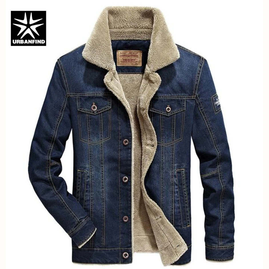 URBANFIND M 6XL Men Jacket and Coats Brand Clothing Denim Jacket ...