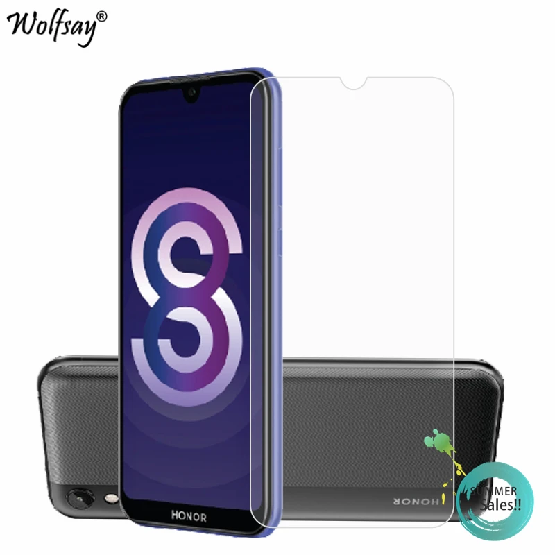 2 шт Стекло Huawei Honor 8S Защита экрана закаленное стекло для стеклянная пленка