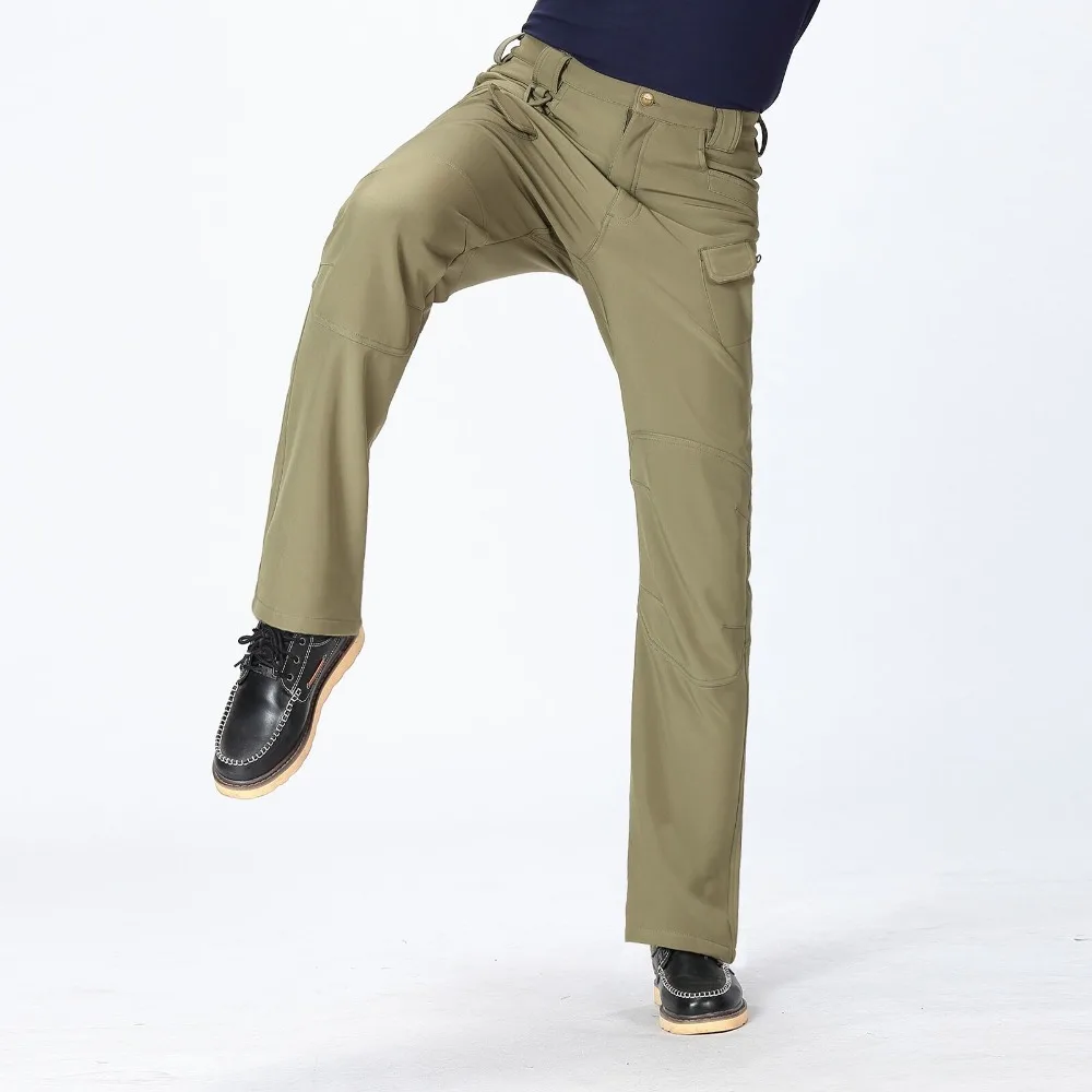 Soft Shell IX7 Outdoors Tactical Military Pants Men Waterproof SWAT Combat Train Army Trousers