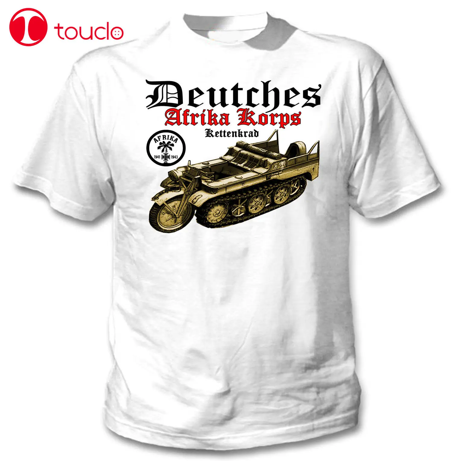 2019 Deutches Kettenkrad Второй мировой войны новая потрясающая футболка с изображением s m l
