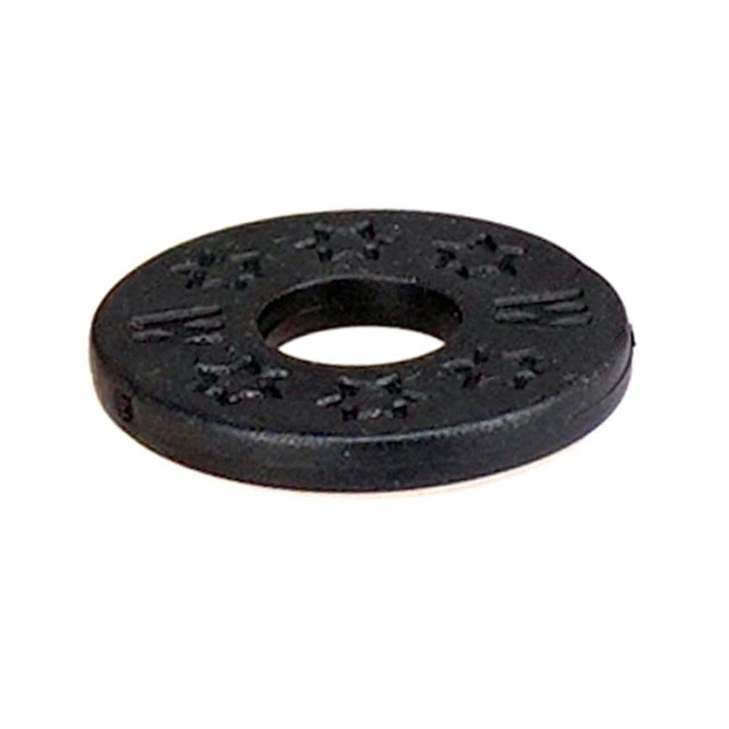 10 Pieces Acoustic Electric Guitar Bass Strap Block Rubber Safety Strap Lock Washer Gasket Cushion