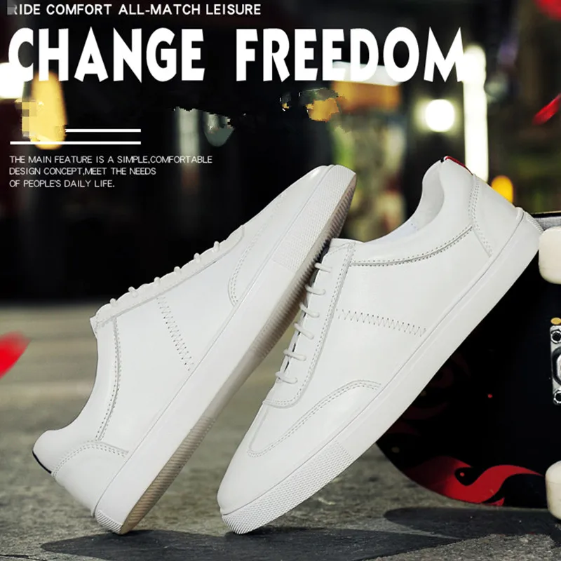

new fashion men genuine leather shoes lace up anti slip casual footwear for male size 39-47 men casual shoes