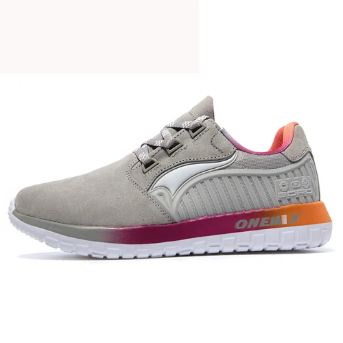 ONEMIX, женские кроссовки для бега, легкая женская спортивная обувь, летние женские спортивные кроссовки - Цвет: grey