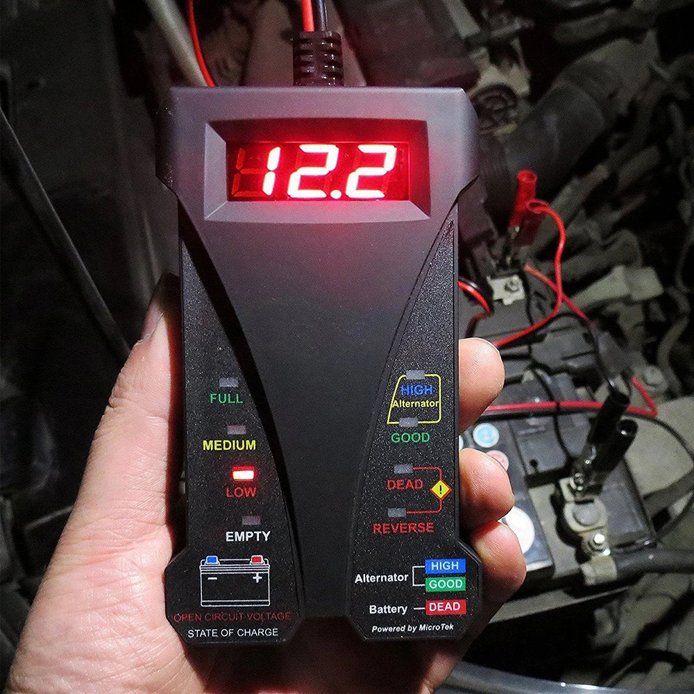 12V DIGITAL TESTER  (5)
