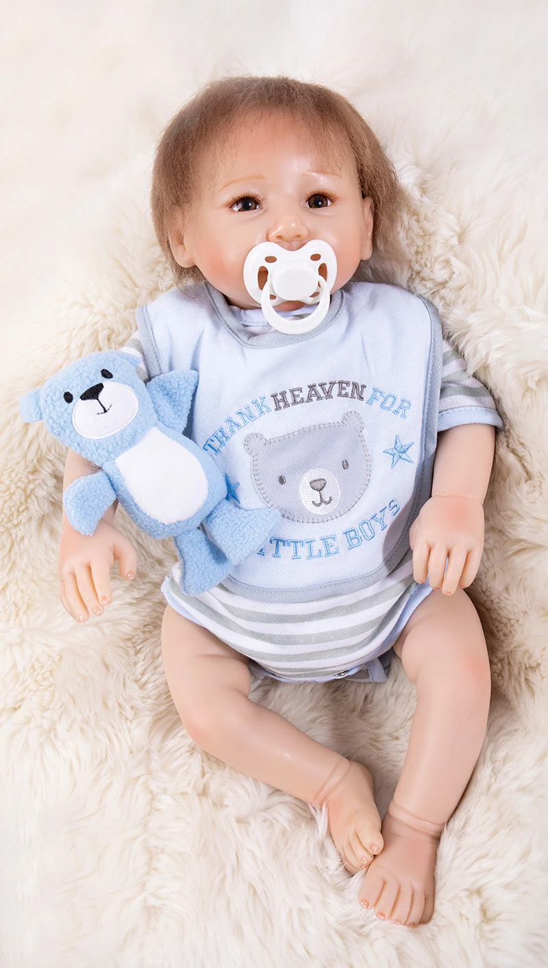 Bebes Reborn 45cm Cheap Silicone Reborn Baby Dolls For Sale Lifelike Real Bebe Alive Boy Dolls Toys For Child Gift Dolls Aliexpress