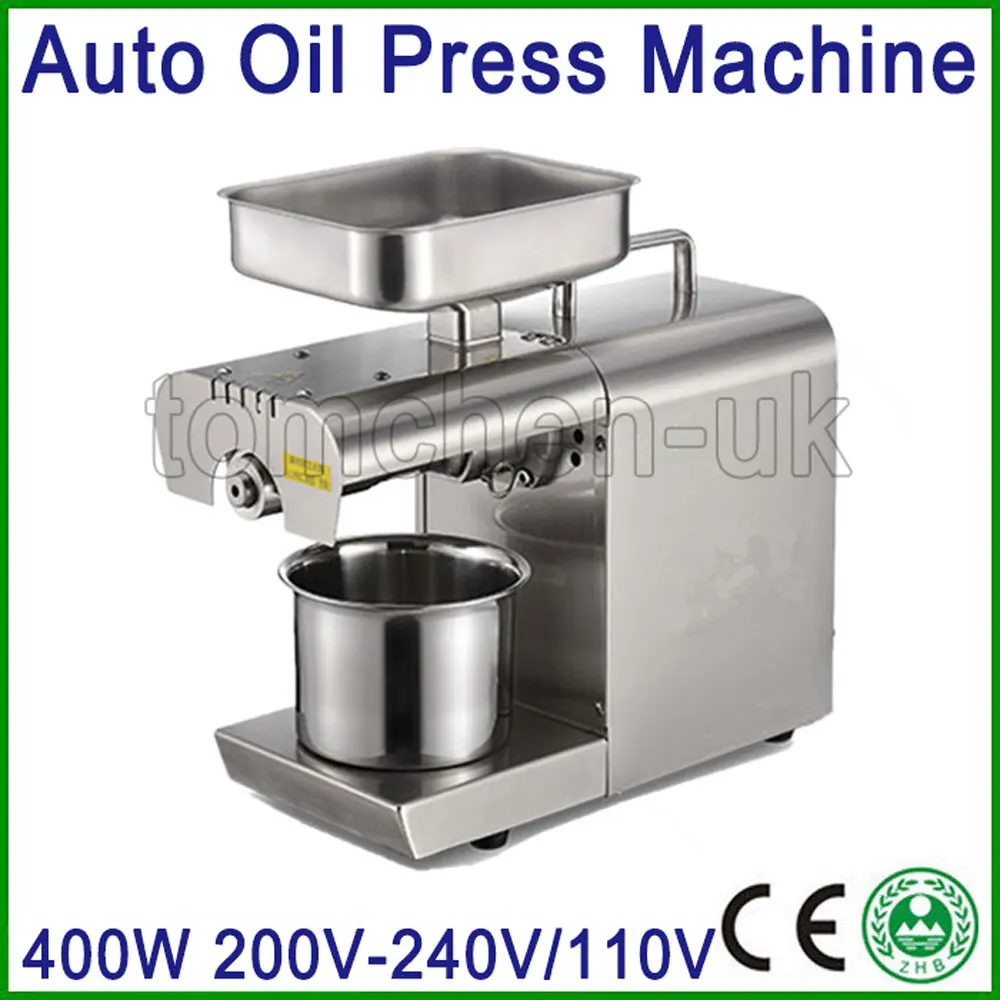 Top Automatic Oil Press Machine Nuts Seeds Oil Presser Pressing Machine
