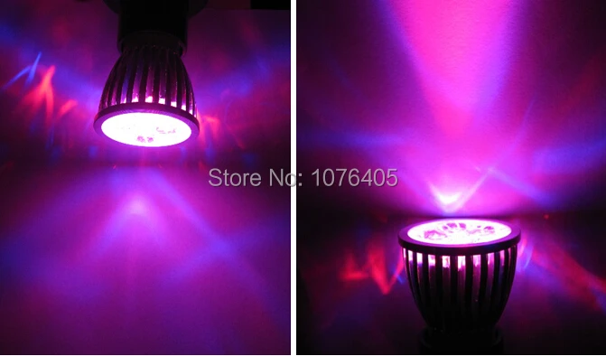 

5pcs/lot 5W Full spectrum LED Grow lights E27 LED Grow lamp bulb for Flower plant Hydroponics system AC 85V-265V grow box