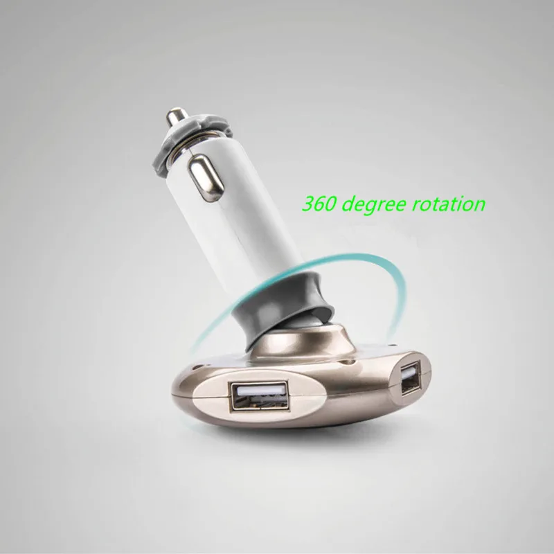 

Mini Bluetooth Car Kit Handsfree MP3 Player FM Transmitter USB Car Charger Q7 speaker for iPhone smarpthones