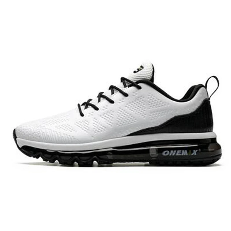 

ONEMIX Men Running Shoes For Women Nice Zapatillas Athletic Trainers Black Sports Air Cushion Outdoor Jogging Walking Sneakers
