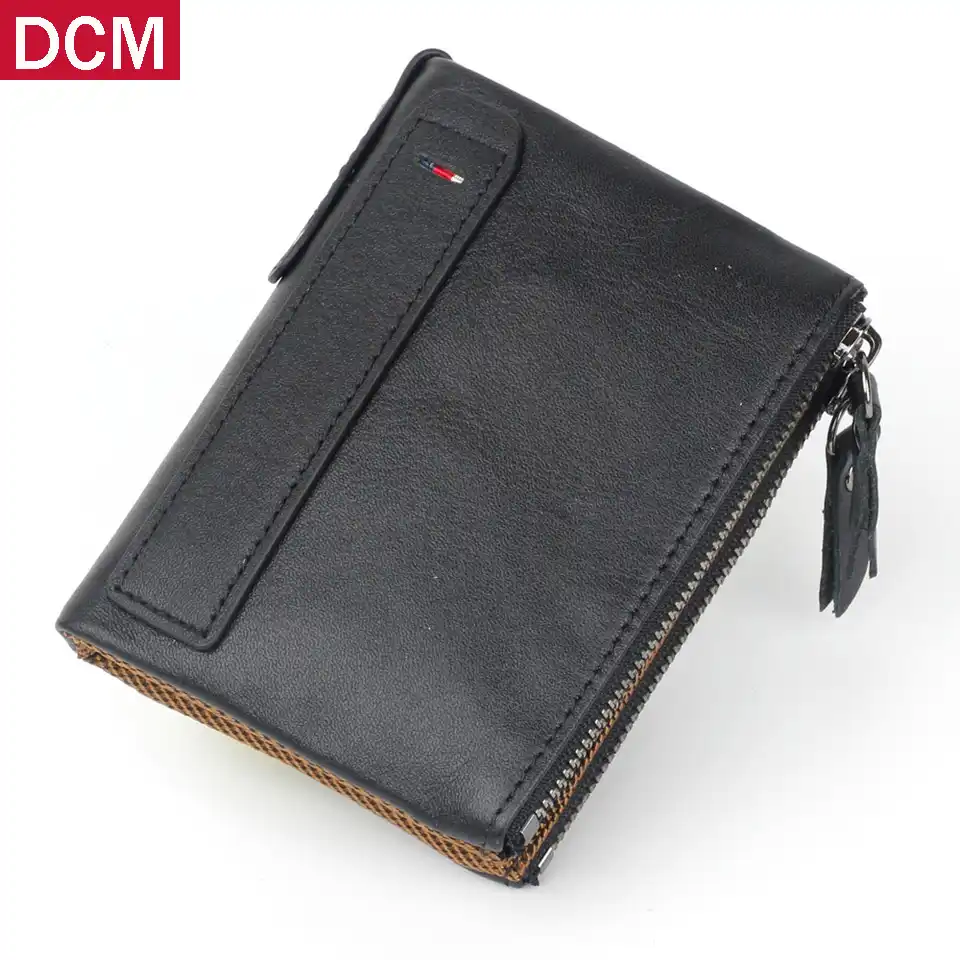 Dcm 2017 New Design Multifunctional Walets Genuine Leather Purse