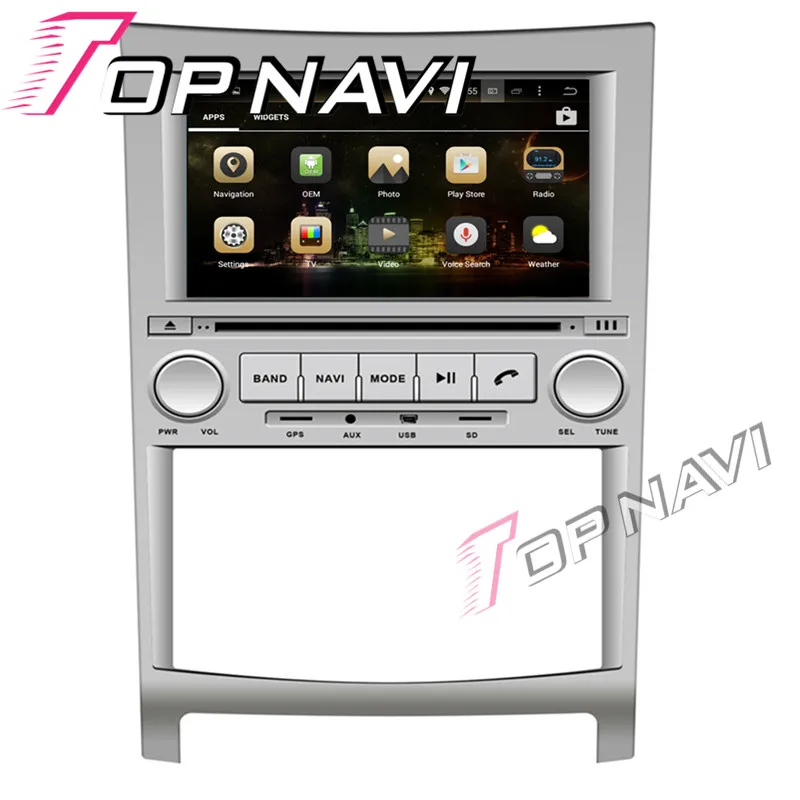 TOPNAVI 7 ''Восьмиядерный Android 8 0 Автомобильный GPS навигатор для HYUNDAI VERACRUZ IX55 2006