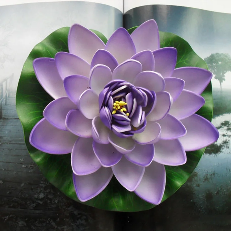 1Pc artificial silk plastic flowers for wedding party decor