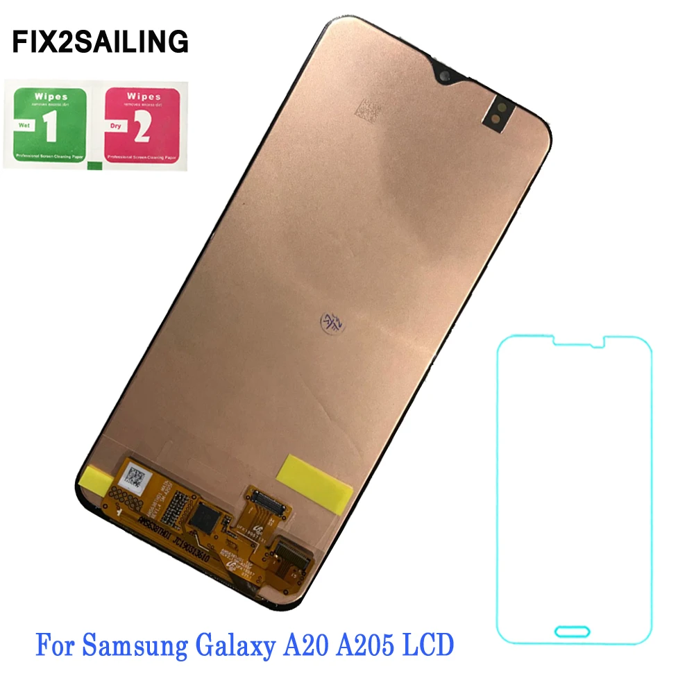 

LCD For Samsung Galaxy A20 lcd Digitizer A205/DS A205F A205FD A205A Display Touch Screen Digitizer Assembly