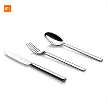 Xiaomi Huohou набор столовых приборов из нержавеющей стали, обеденная ложка, столовые приборы, ножи, вилки, нержавеющая сталь для ложек, домашние вечерние столовые приборы