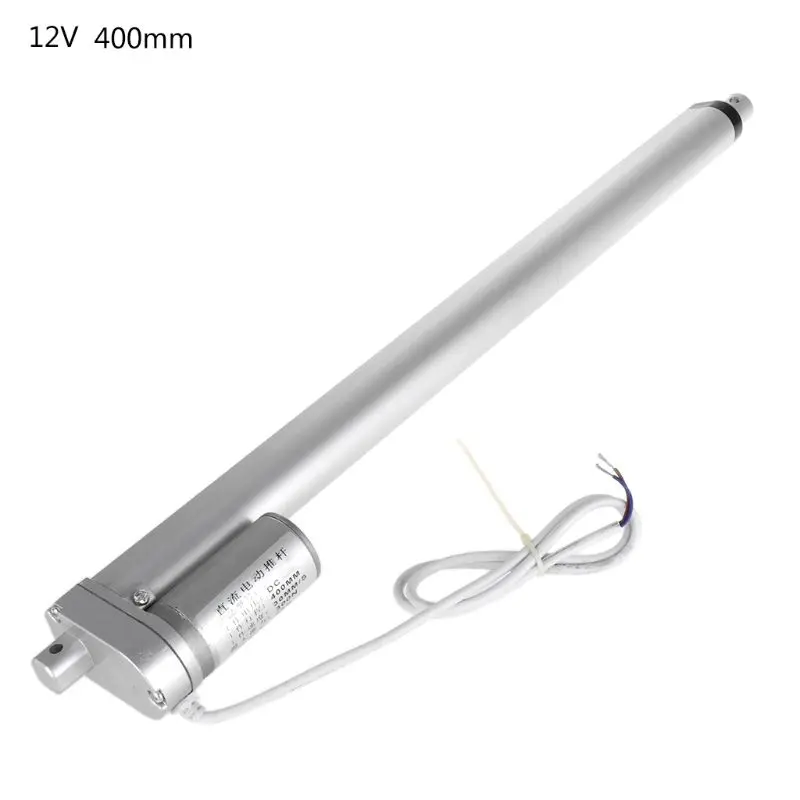 

12V DC Electric Linear Actuator Motor Controller 30mm/s 300N Stroke 50/100/150/200/250/300/350/400mm