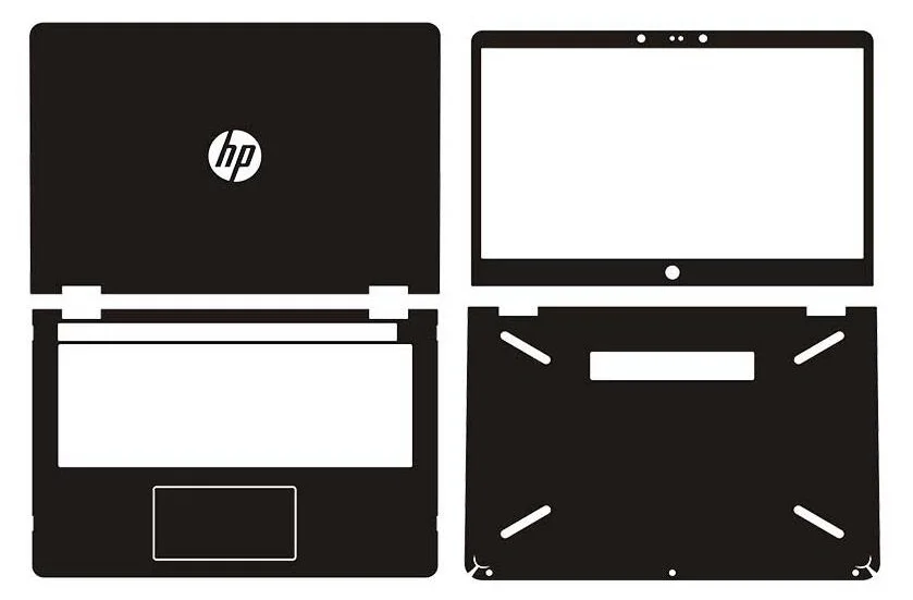 Виниловый чехол для ноутбука HP pavilion x360 14 ba055tx BA004NS ba020ur BA002NS ba054TU BA001NS дюймов|Сумки и