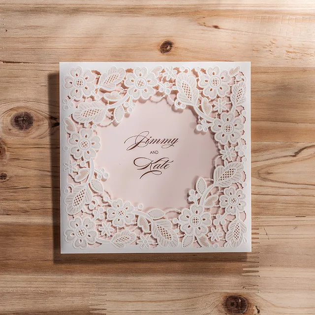 100pcs flora wedding party invitation card envelopepaper elegant engagement cards blankfestival party - Engagement Cards 100pcs flora wedding party invitation card envelopepaper elegant engagement cards blankfestival party - Engagement Cards