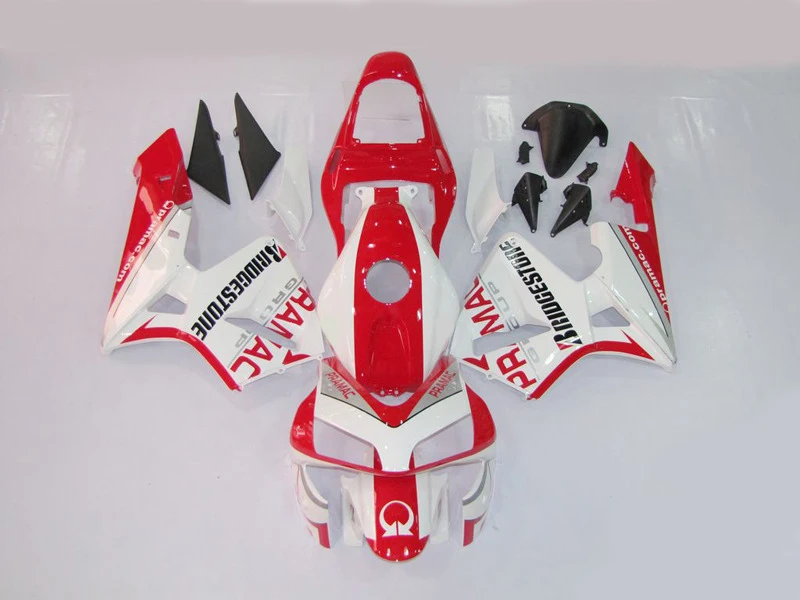 Комплект обтекателей для мотоцикла HONDA CBR600RR F5 03 04 CBR 600RR 600 2003 2004 ABS белый горячий