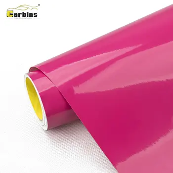 

High Flexible Auto Vinyl Wrapping Decal Rose Pink Car Foil for Full Body Styling Details