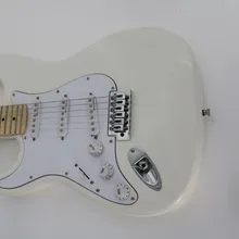 Левая рука электрогитары, белая защитная доска, 3S пикап, высокое качество, добро пожаловать на заказ