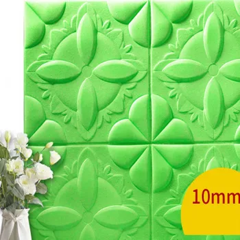 

Colomac 3D foam embossed brick thickened modern wall sticker PVC self-adhesive bedroom living room waterproof wallpaper