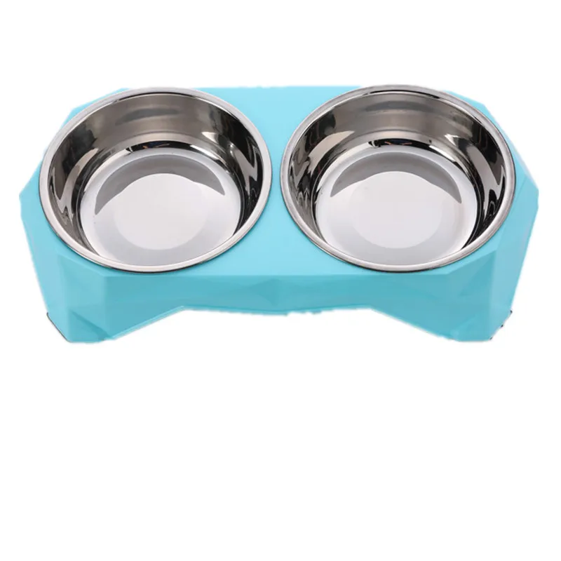  Pet Feeder  Double Bowl Raised Food & Water Stand Tall Includes 2 Extra Stainless Steel Bowls 4 Bowls Total 2019 indoor MayO7 (8)
