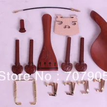 4/4 Скрипки части мармелад, тюнер колышек Chinrest хвостовой хвост кишки Endpin мост# w5-1