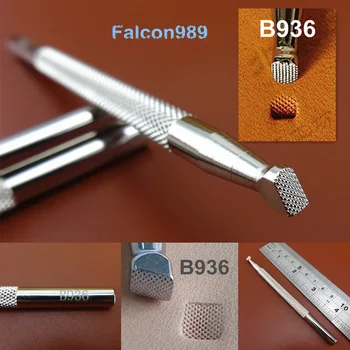 

1pc Stainless Steel Leather Craft Carving Stamping Stamp Punch Stamper Tool Master Leather Stamper - Chisel Pricking Iron Awl