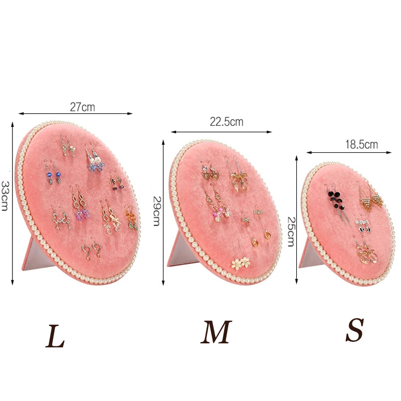 1 шт ювелирные изделия дисплей доска ювелирных изделий стенд реквизит Серьги Гвоздики ожерелье серьги кольцо дисплей полка L M S