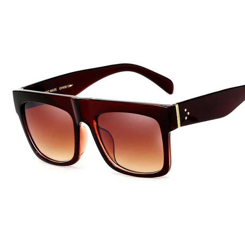 PAWXFB Ретро брендовые дизайнерские Квадратные Солнцезащитные очки для женщин знаменитостей Ким Кардашьян солнцезащитные очки зеркальные очки Lentes de sol оттенки - Цвет линз: C3