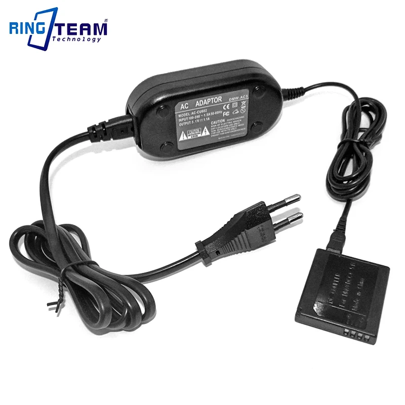 DMW-AC5 DMW-DCC4 адаптер переменного тока для камеры Panasonic DMC FS25 FS30 FS33 FS4 FS6 FS7 FS8 FS42 FS62 FX40 FX48