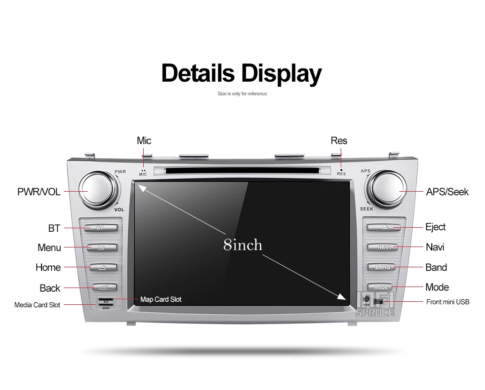 Flash Deal car dvd for Toyota camry 2007 2008 2009 2010 2011 2G+32G android 7.1 car gps radio navigation car stereo multimedia CD player 13