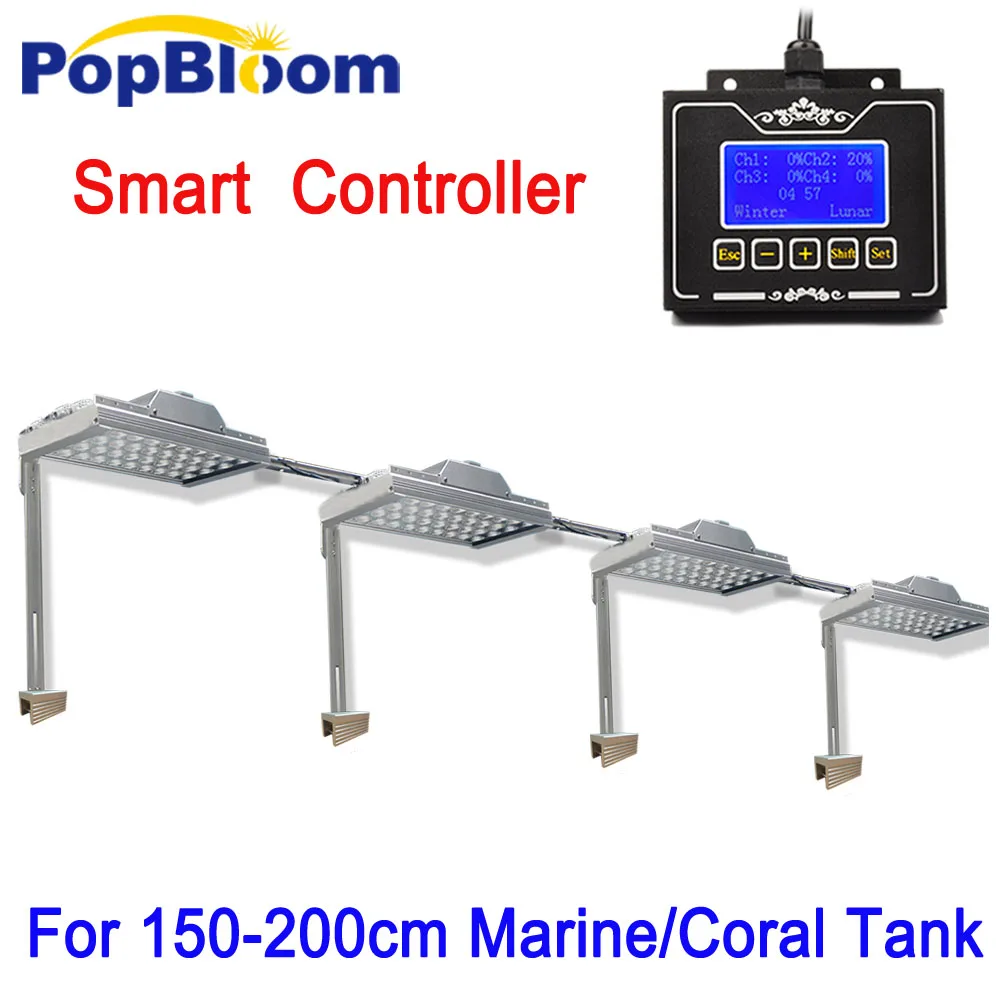 

PopBloom Aquarium Led Fixtures Illuminated Aquarium Led Chihiros Lamp for Aquarium Led Turing30