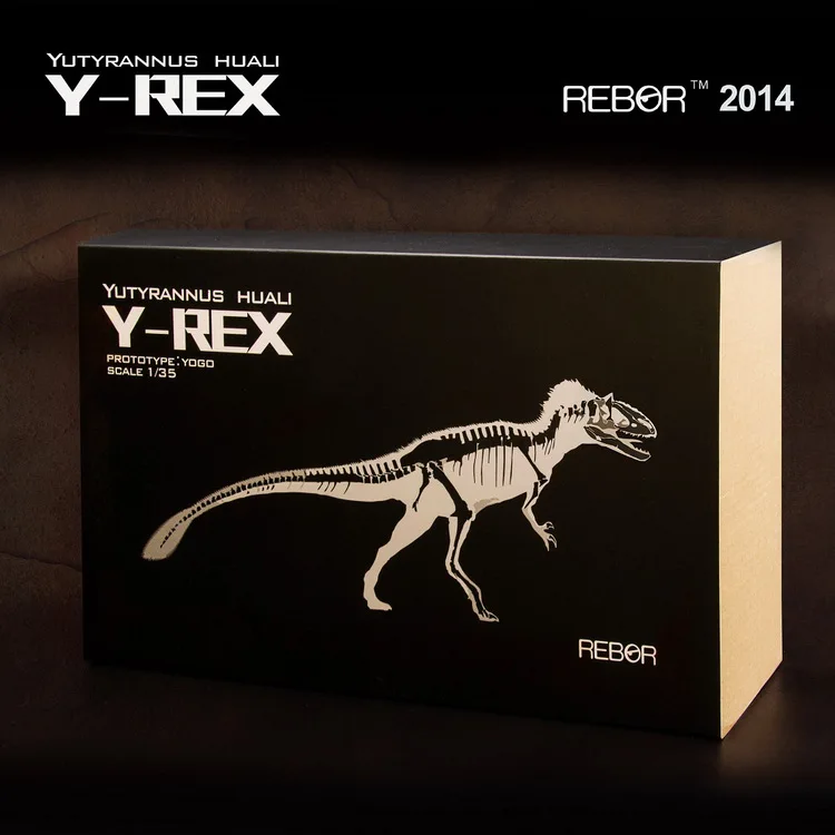 Ребор 1:35 Палеонтология Yutyrannus Hual Y REX Deluxe Pack Коллекционное издание Фигурка
