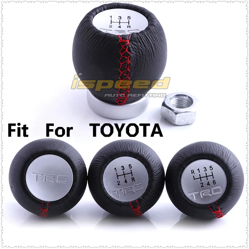 ISPEED NO Speed 5 Speed 6 Speed TRD Gear Shift Knob Manual Shift Lever