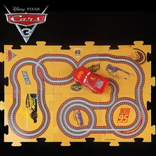 Disney Pixar Cars 3 New Lightening McQueen Jackson Electric Track Car 2018 Birthday Gifts Toys With 6 DIY Tracks for Kids Boys