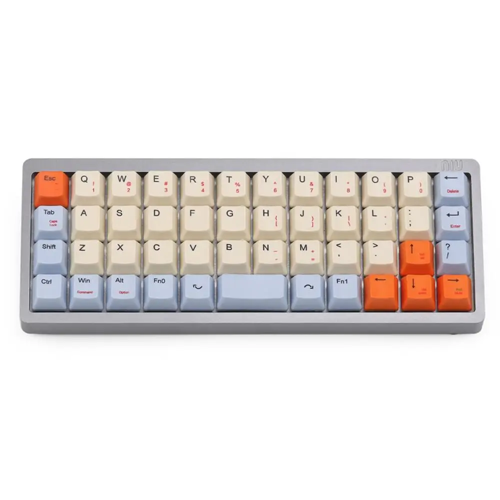KBDfans NIU 40 Dye subbed OEM профиль колпачки для 40% макета cherry mx механическая