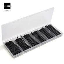 New Arrival 180Pcs 2:1 Heat Shrink Tubing Dia1/1.5/2.5/3/5/6 Sleeving Wrap Wire Cable Kit Box